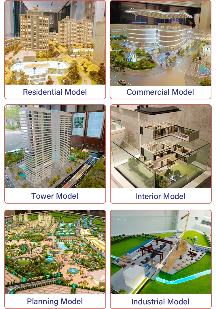 Modern China Architectural Model Making Miniatures Model Architectural Scale Model Building