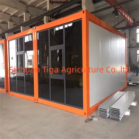 Flat Pack Container Homes Factory Prefab Steel Structure Office Hotel Dormitory Living Container Box House Building